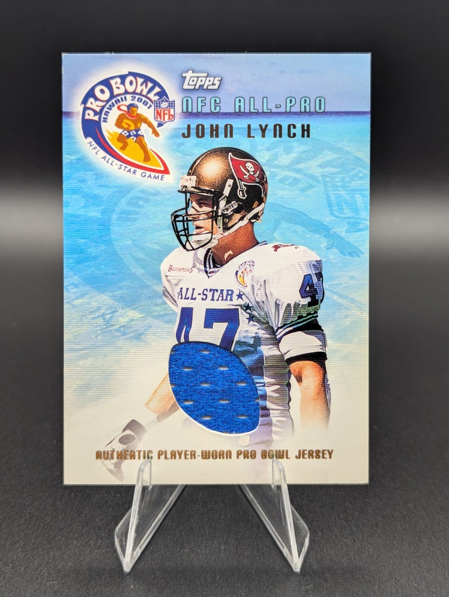 2001 Topps Pro Bowl Jerseys John Lynch #TP-JL HOF
