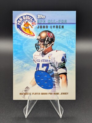 2001 Topps Pro Bowl Jerseys John Lynch #TP-JL HOF