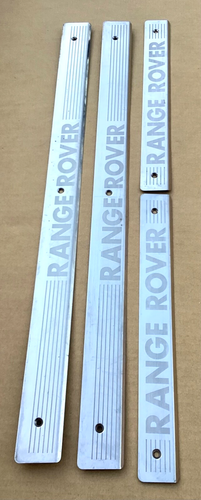 ✅ 1998 RANGE ROVER P38 HSE CHROME DOOR SILL SCUFF PLATES RIGHT & LEFT SET OF 4 - Picture 5 of 13