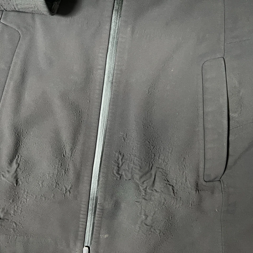 Lululemon мягкая подкладка длинный парка дождевик толстовка с капюшоном черный женщин маленький S - Изображение 4 из 4