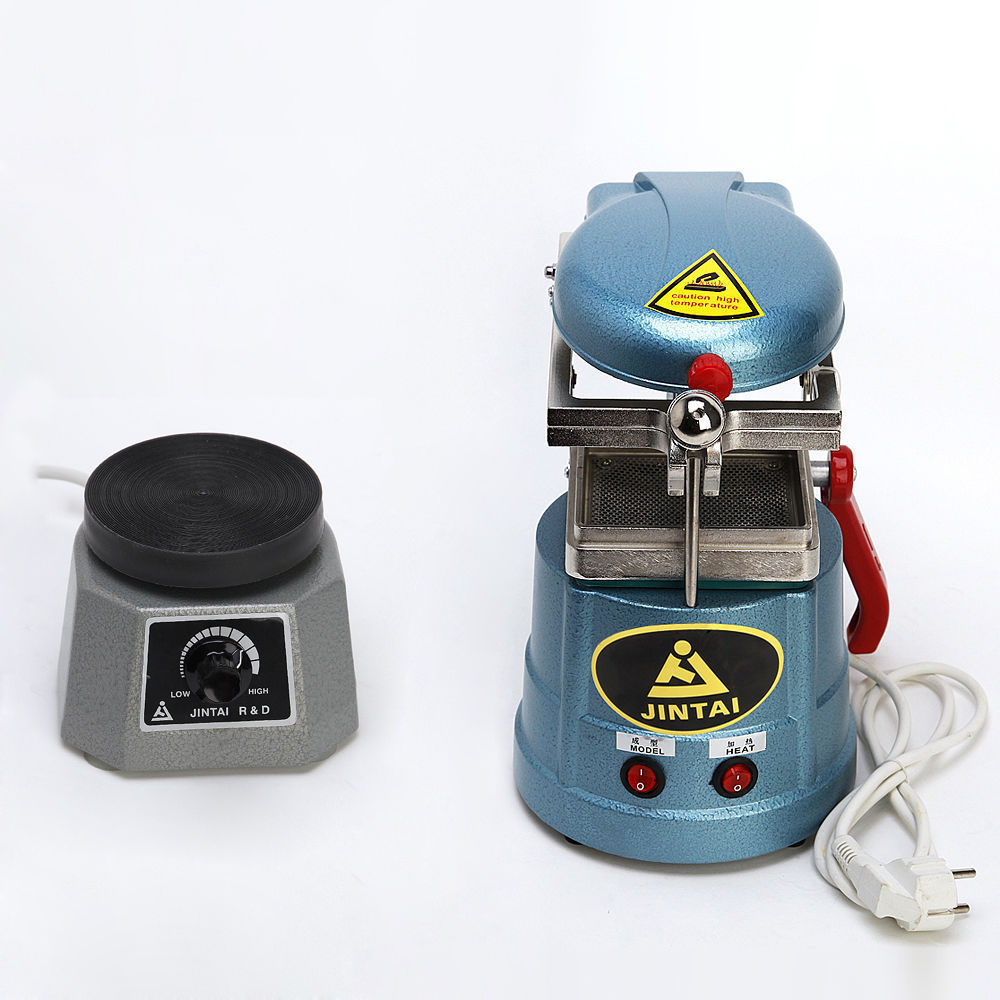 Dental Lab Molding Vacuum Forming Machine + Round Vibrator Shaker