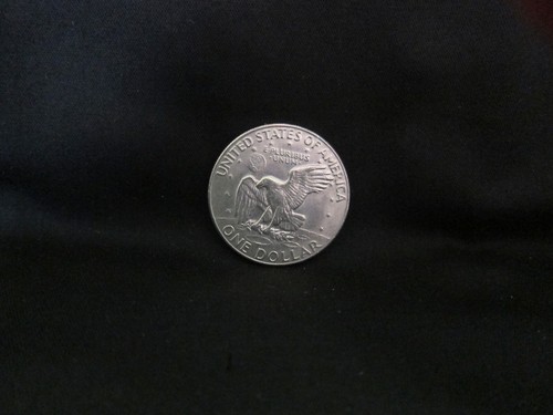 1974 D Copper Clad AU+ Eisenhower "IKE" Dollar - Picture 2 of 2