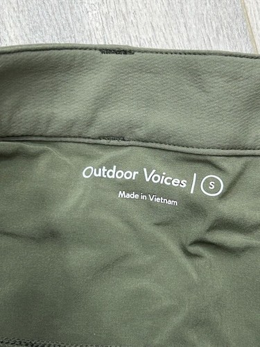NWT Outdoor Voices Womens RecTrek Zip-Off Pants Cargo Hiking Colorblock Size S - Picture 5 of 9