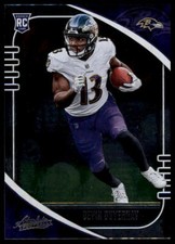 Devin Duvernay 2020 Panini Absolute #132 Retail RC Baltimore Ravens