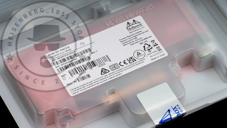 MCX4121A-XCAT CX4121A New Sealed Mellanox ConnectX-4 Lx 10GbE PCIe Adapter  - Image 4 of 4