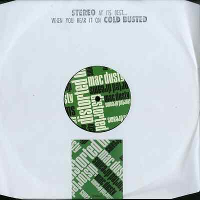 Mac Dusty / DISTORTED DREAMS / Cold Busted / cb41 / 12 Inch