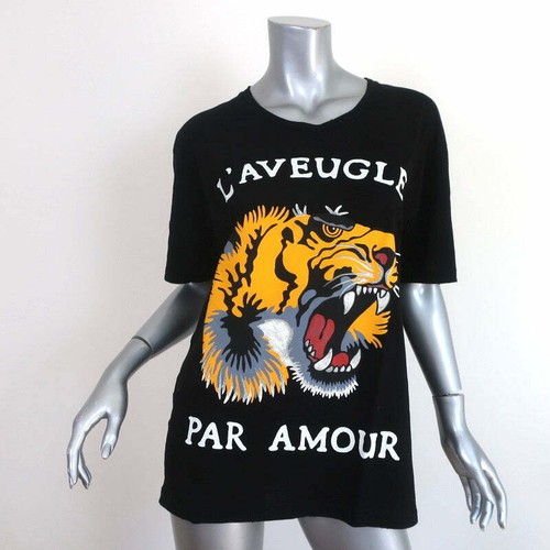 Gucci L'Aveugle Par Amour Tiger Print T 