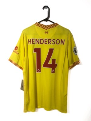 Henderson 14 Liverpool Xl 2021 22 3rd Shirt Nike Brandneu Mit Etikett Db5902 704