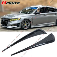 Glossy Black Soft Tpu Side Fender Airfoil Accessories For Honda Accord Civic Glossy Black Soft Tpu Side Fender Airfoil Accessories For Honda Accord Civic