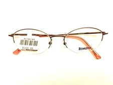 Technolite TL 520 LI Lilac 49-18-135 Half Rim Eyeglass Frames Flex Hinges T154