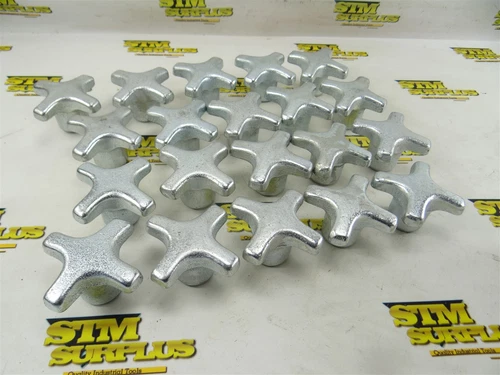 20 NEW CAST IRON MACHINE KNOB BLANKS 3" DIAMETER (#16323)