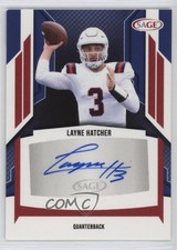 2024 SAGE HIT Low Series Auto Red Layne Hatcher #A-LH Auto 10k8