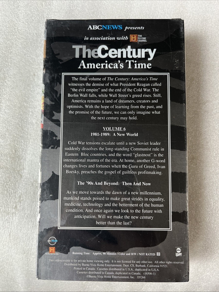 Century, The - Americas Time (VHS, 1999, 6-Tape Set) for sale