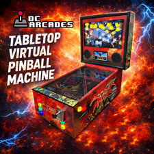 Table Top Virtual Pinball Machine - 24" Full Hd