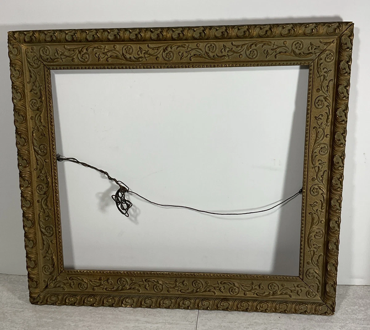 Gold Wooden Antique Picture Frames for sale | eBay