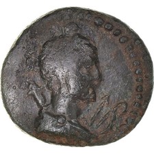 #1068492 M&uuml;nze, Lydia, Pseudo-autonomous, &AElig;, ca. 50-150, Hierokaisareia, S+, B