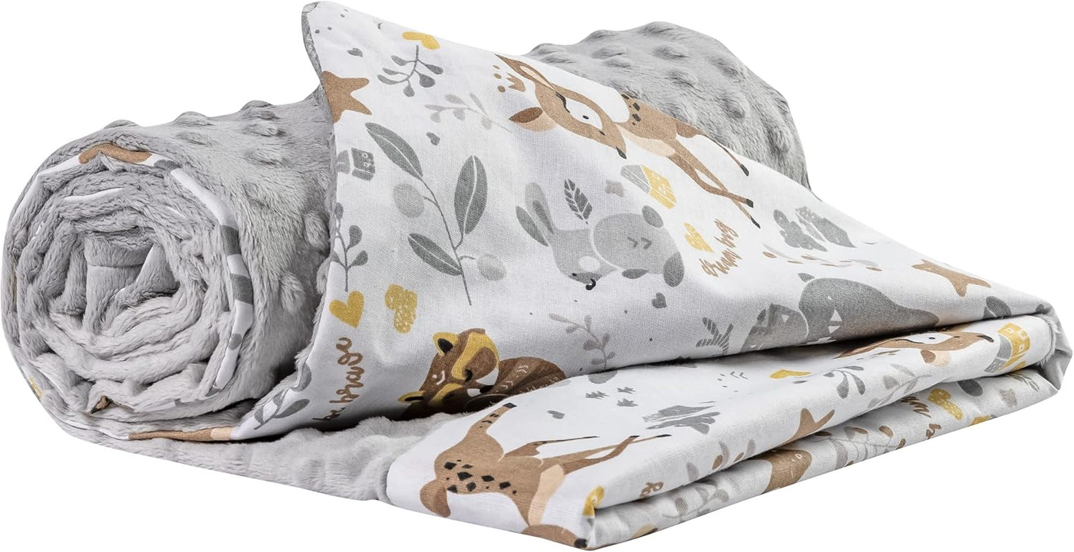 Coperta per Neonata Copertina Neonato per Lettino - 100% Cotone 75X100Cm Natural