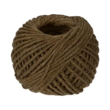 164 Feet 2.5mm Garden Twine, Jute Rope, Jute Twine String Cords Brown for DIY