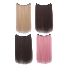 Clip In Hair Extensions Natural Looking Hair Extensions 20 Inch Long Straight