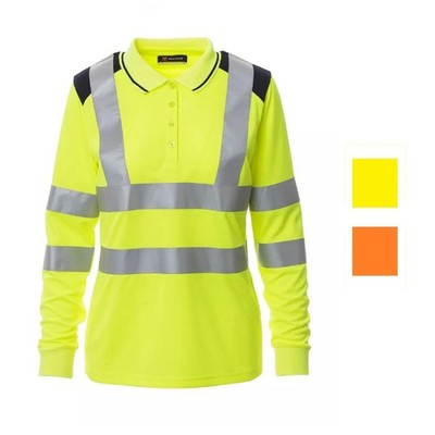 PAYPER Damen Warnshirt GUARD+ LADY Warnschutz Poloshirt Warnschutzshirt Frauen