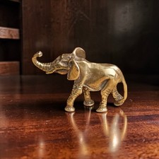 Sammelfigur Messing Statue Elefant