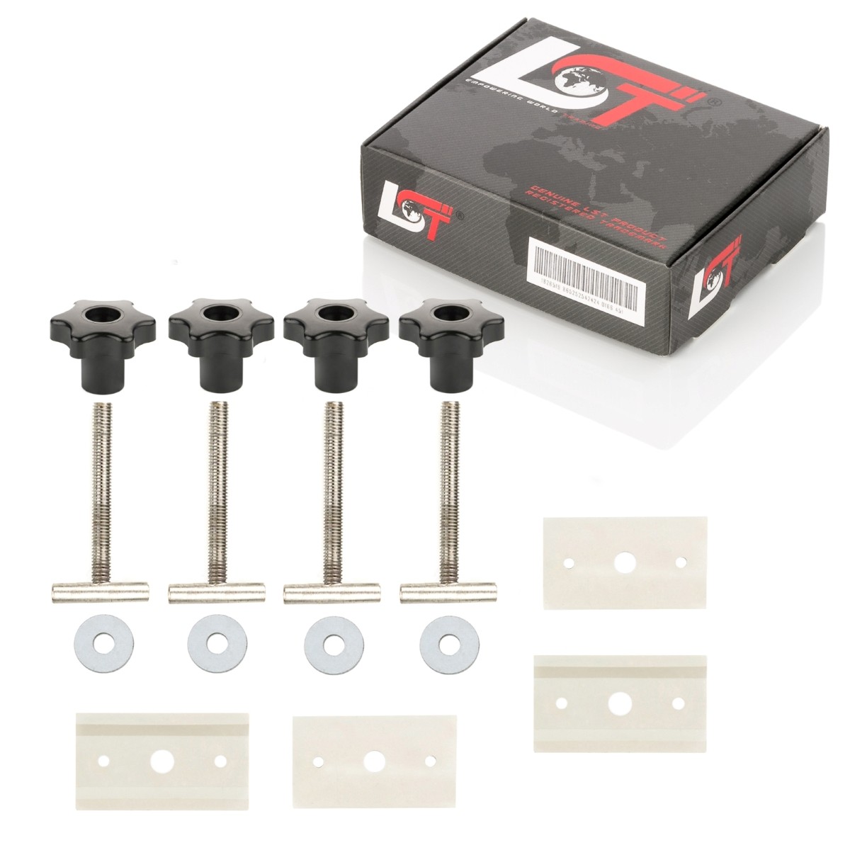 Multiflexboard Rails Underlay Screws 70 mm Set for MERCEDES Viano W639