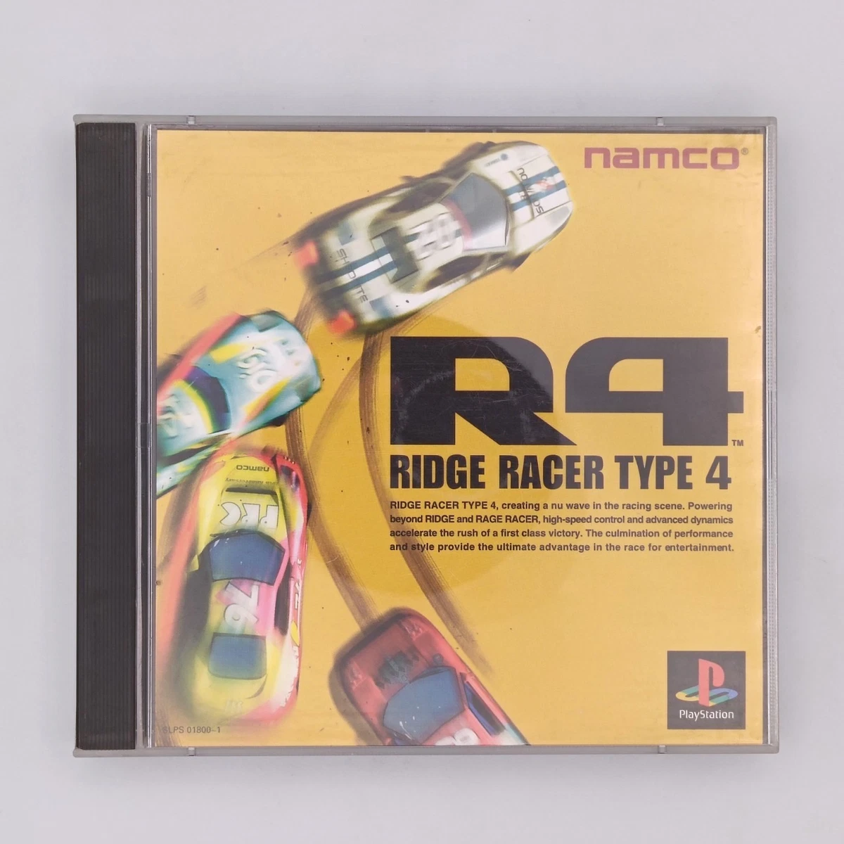 PS1 Ridge Racer Type 4 + Démo Hi-Spec - PAL - Complet (TBE) - 1998