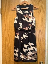 Trina Turk Abstract Print Dress Size 2 Made in USA