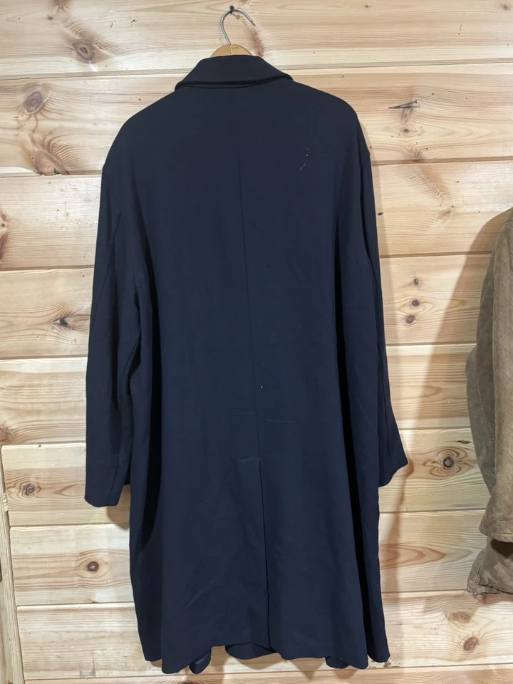 Abrigo Giorgio Armani Classico azul para hombre talla 58. Lana. Hecho en Italia Foto 3 de 4