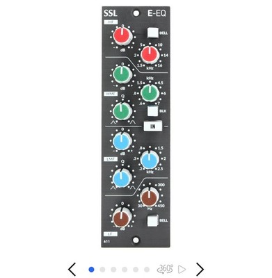 SSL 611EQ EQ Equalizer  MINT Solid State Logic