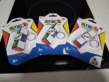 Portachiavi Cubo Ufficiale RUBIKS Twist. Portachiavi Fidget.  Lotto di 3