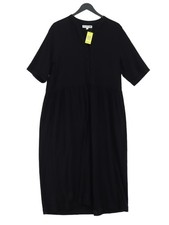 Ines De La Fressange x Uniqlo Maxi Dress M in Black