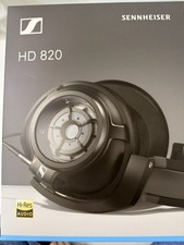 Sennheiser HD 820 Over-Ear Wired Headphones Black 300 Ohm 3m Cable