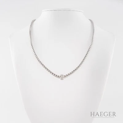 Fope Collier | 42 cm | 750/- Weißgold - Bild 1 von 4