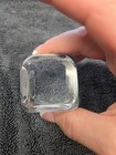 Baccarat France Crystal Glass Alphabet Block Cube Paper Weight Excellent Cond — photo 5