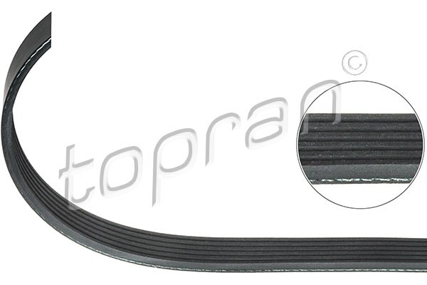 2x ✅Fits TOPRAN HANS PRIES 304 325 RIBBED V-BELT  ⭐UK Seller⭐
