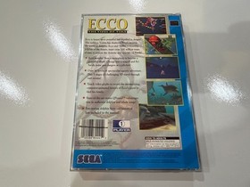 Ecco: The Tides of Time (Sega CD 1993) CIB Complete w Manual + Reg + Foam N MINT