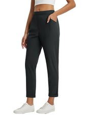 Womens Work Pants Petite Travel Pants Stretchy Dress Pants Business Casual Sl...