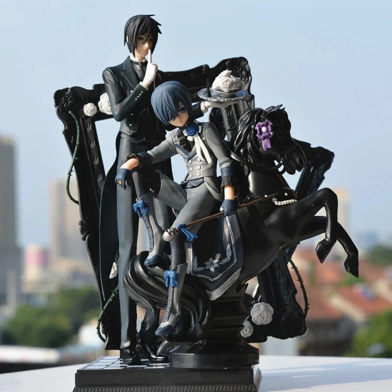 Figura Modelo Anime Black Butler Book of Circus Kuroshitsuji Ciel Sebastian