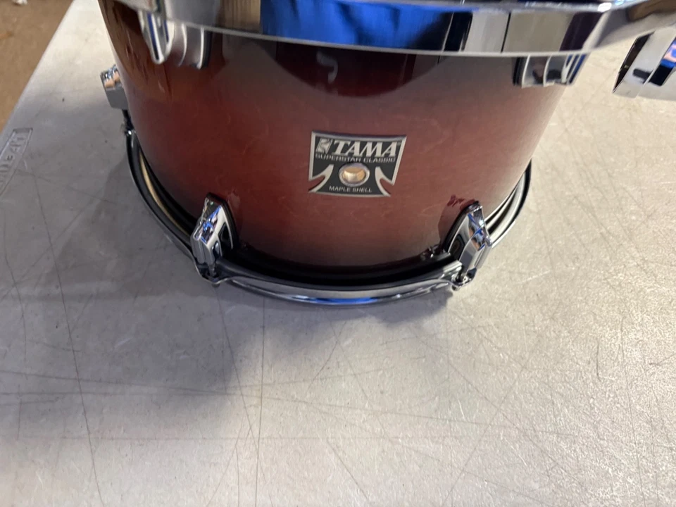 tama superstar classic maple 12 x 9 tom, Mahogany Burst - Image 3 of 4