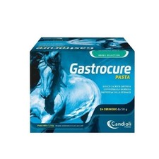 Candioli Gastrocure pasta 24 siringhe 50g integratore gastroprotettore cavalli