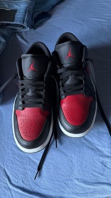 Nike Jordan 1 Low red black toe