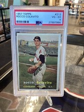 1957 Topps Rocco Colavito #212 PSA 4