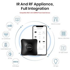 Alexa & Google Compatible Smart Remote - RF/IR Control Hub