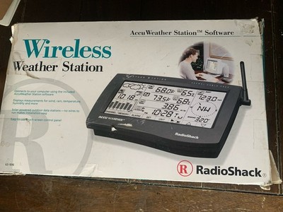 RARE Vintage Radioshack Wireless Weather Station - Open box - 63-1016