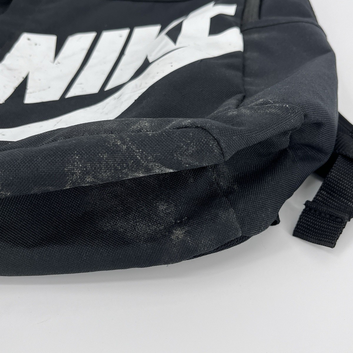 Nike 72 Backpack Black With Zip Closure | eBay