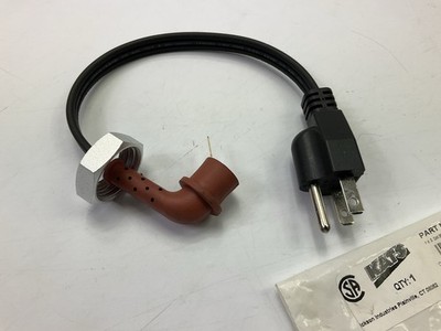 Kats 28206 Engine Block Heater Heavy Duty Replacement Cord, 16/3 120V, 1 Foot