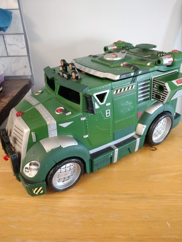 2002 TMNT SWAT VAN BATTLE SHELL VEHICLE PLAYMATES Teenage Mutant Ninja Turtles