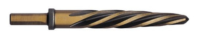 TR97596 High Speed Steel Construction Reamer, Left Hand Spiral, Right Hand Cut,
