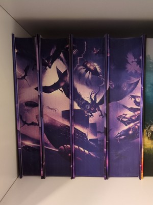 The Dandelion Dynasty by Ken Lou   BROKEN BINDING, SPRAYED EDGE, SIGNED EDITIONS